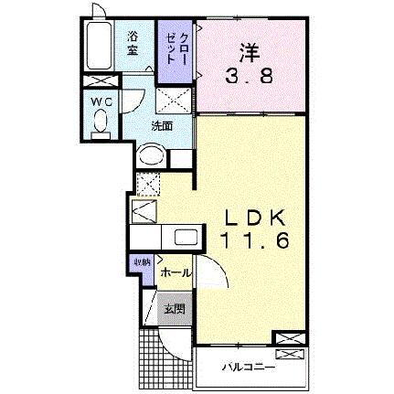 茨城県守谷市御所ケ丘1丁目 新守谷駅 1LDK アパート 賃貸物件詳細