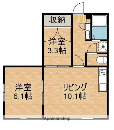 栃木県塩谷郡高根沢町宝石台1丁目 宝積寺駅 1LDK アパート 賃貸物件詳細