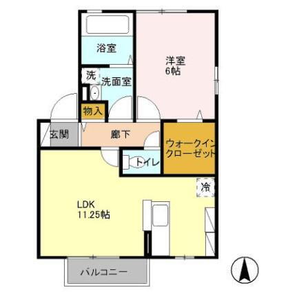 栃木県真岡市長田1丁目 真岡駅 1LDK アパート 賃貸物件詳細