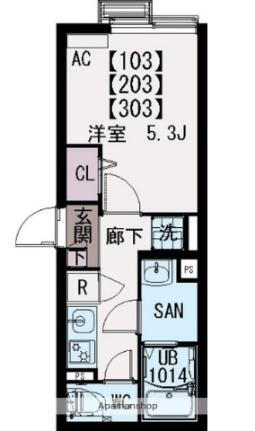 埼玉県さいたま市南区太田窪2丁目 浦和駅 1K マンション 賃貸物件詳細