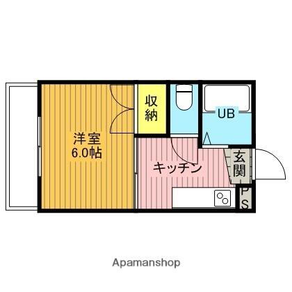 サマックス 2階 1K 賃貸物件詳細
