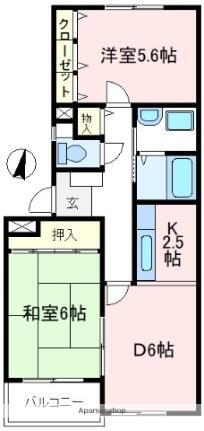 埼玉県狭山市根岸1丁目 狭山市駅 2DK アパート 賃貸物件詳細