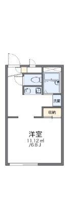 レオパレス武蔵野 2階 1K 賃貸物件詳細