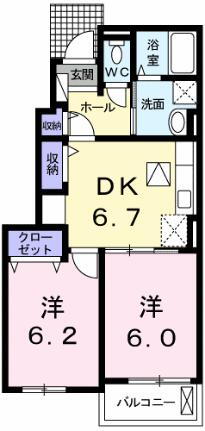 東京都青梅市長淵2丁目 東青梅駅 2DK アパート 賃貸物件詳細