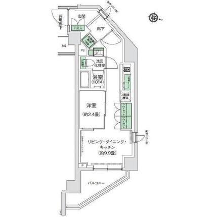 東京都世田谷区太子堂5丁目 三軒茶屋駅 1LDK マンション 賃貸物件詳細