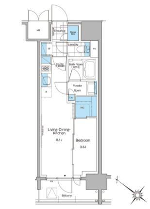 東京都品川区西大井1丁目 西大井駅 1LDK マンション 賃貸物件詳細