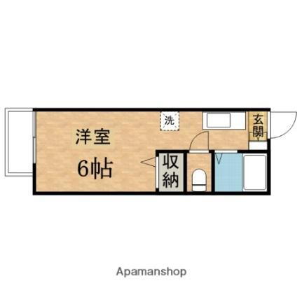 コーポ扇 1階 ワンルーム 賃貸物件詳細