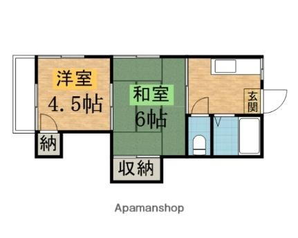 東京都多摩市諏訪1丁目 京王永山駅 2K アパート 賃貸物件詳細