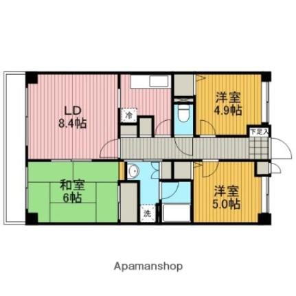 神奈川県相模原市緑区二本松1丁目 橋本駅 3LDK マンション 賃貸物件詳細