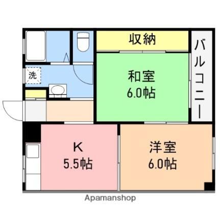 新潟県新潟市東区中山８丁目 2K マンション 賃貸物件詳細