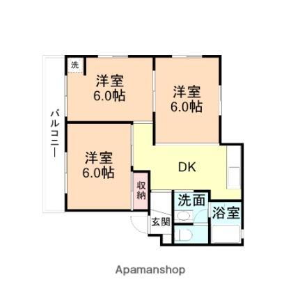 富山県富山市千代田町 下奥井駅 3DK マンション 賃貸物件詳細