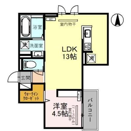 ＤーＲｅｓｉｄｅｎｃｅ諸江町ＣＯＥＵＲ 2階 1LDK 賃貸物件詳細