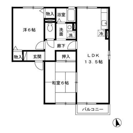 石川県金沢市保古1丁目 新西金沢駅 2LDK アパート 賃貸物件詳細