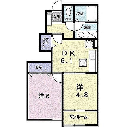 石川県加賀市美岬町 加賀温泉駅 2DK アパート 賃貸物件詳細