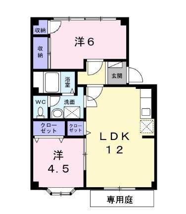 石川県金沢市上荒屋6丁目 金沢駅 2LDK アパート 賃貸物件詳細