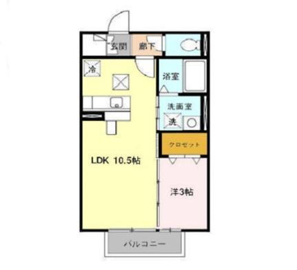 石川県金沢市鞍月5丁目 金沢駅 1LDK アパート 賃貸物件詳細