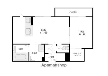 石川県金沢市観音堂町ホ 金沢駅 1LDK マンション 賃貸物件詳細