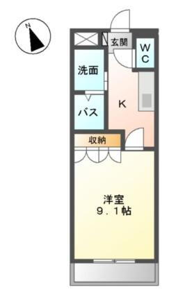 石川県金沢市吉原町ロ 森本駅 1K アパート 賃貸物件詳細