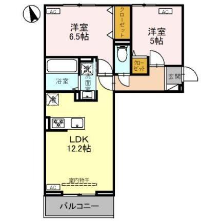 石川県野々市市若松町 野々市駅 2LDK アパート 賃貸物件詳細