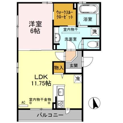 ｃｈｏｕｅｔｔｅ（シュエット） 2階 1LDK 賃貸物件詳細