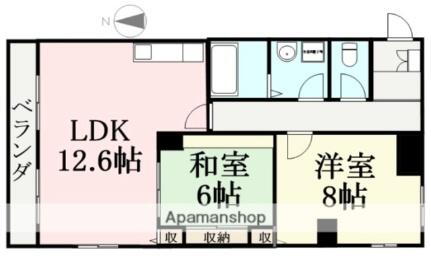 福井県福井市和田東1丁目 福井駅 2LDK マンション 賃貸物件詳細