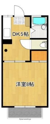 山梨県甲府市徳行1丁目 竜王駅 1DK アパート 賃貸物件詳細