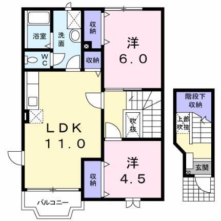 長野県諏訪市大字中洲 上諏訪駅 2LDK アパート 賃貸物件詳細