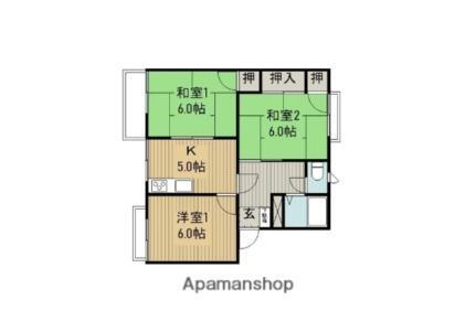 長野県諏訪市大字中洲 茅野駅 3K アパート 賃貸物件詳細