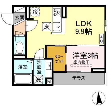 長野県長野市若里3丁目 長野駅 1LDK アパート 賃貸物件詳細