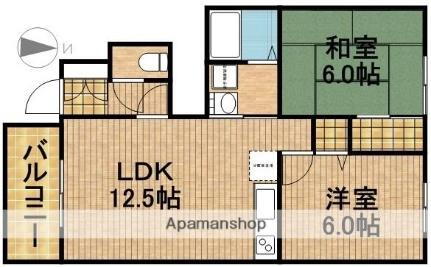 静岡県浜松市中央区半田山１丁目 浜松駅 2LDK アパート 賃貸物件詳細