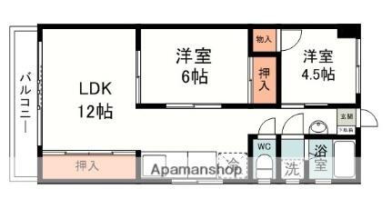 静岡県静岡市駿河区稲川1丁目 静岡駅 2LDK マンション 賃貸物件詳細