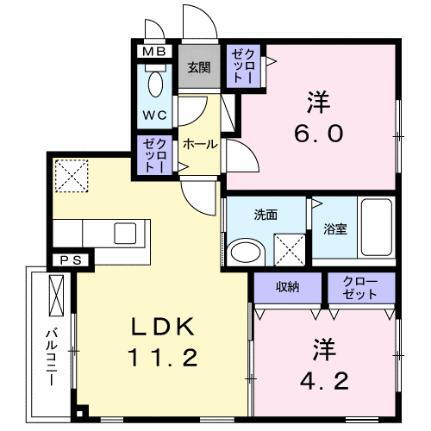 ＣＡＬＭ覚王山 2階 2LDK 賃貸物件詳細