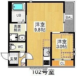 Ｇｒａｎｄｔｉｃ小幡 1階 1LDK 賃貸物件詳細