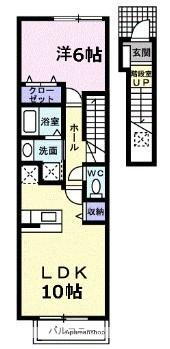 愛知県春日井市勝川町２丁目 勝川駅 1LDK アパート 賃貸物件詳細