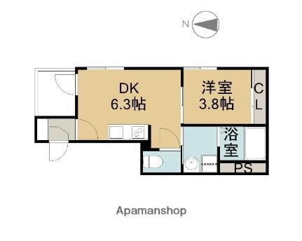 ホワイトベースＩＩ 1階 1DK 賃貸物件詳細