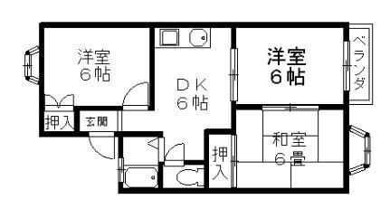 滋賀県彦根市松原町 彦根駅 3DK アパート 賃貸物件詳細