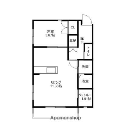 滋賀県守山市小島町 守山駅 1SLDK アパート 賃貸物件詳細