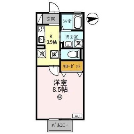 滋賀県大津市大将軍2丁目 瀬田駅 1K アパート 賃貸物件詳細