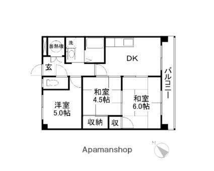 滋賀県野洲市西河原 野洲駅 3DK マンション 賃貸物件詳細