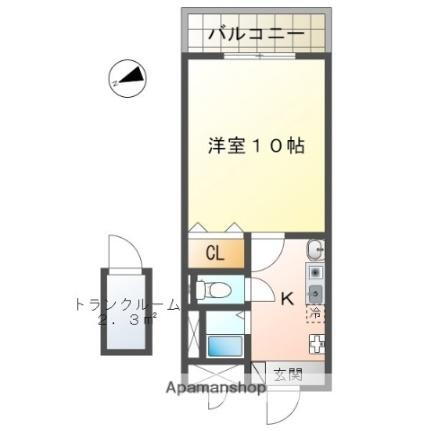 滋賀県東近江市八日市浜野町 八日市駅 1K マンション 賃貸物件詳細