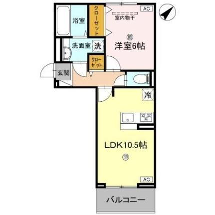 ＢＲＡＮＳＩＡ小篠原（ブランシア） 3階 1LDK 賃貸物件詳細