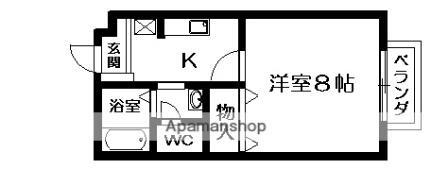 滋賀県守山市播磨田町 守山駅 1K アパート 賃貸物件詳細