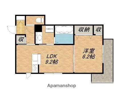 滋賀県守山市岡町 守山駅 1LDK アパート 賃貸物件詳細