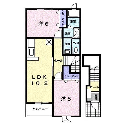 滋賀県甲賀市水口町水口 水口駅 2LDK アパート 賃貸物件詳細
