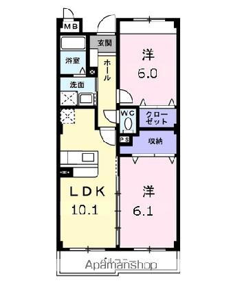滋賀県大津市滋賀里4丁目 滋賀里駅 2LDK マンション 賃貸物件詳細