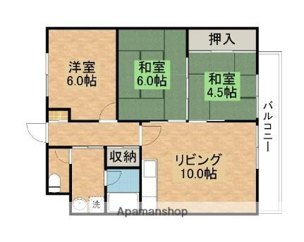 Ｎａｓｕ８ 3階 3DK 賃貸物件詳細