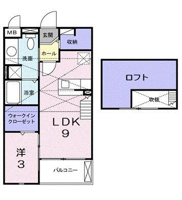 滋賀県米原市下多良1丁目 米原駅 1LDK アパート 賃貸物件詳細