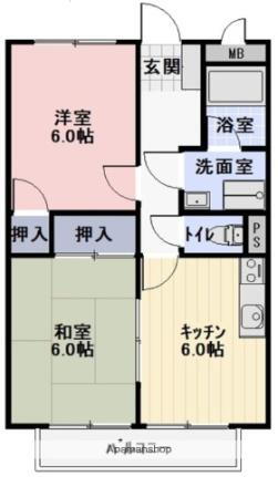 滋賀県高島市城山台1丁目 近江高島駅 2DK アパート 賃貸物件詳細