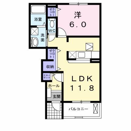 滋賀県栗東市辻 手原駅 1LDK アパート 賃貸物件詳細