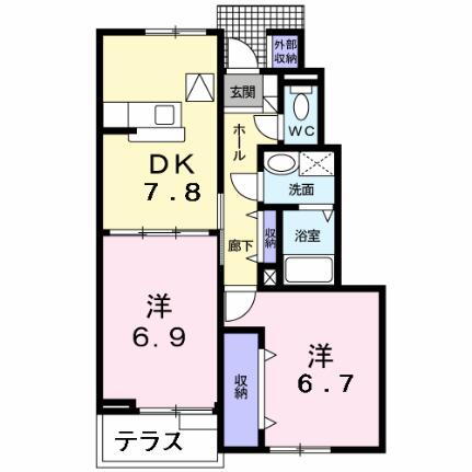 滋賀県愛知郡愛荘町石橋 愛知川駅 2DK アパート 賃貸物件詳細